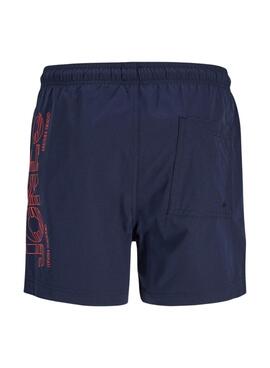 Badehose Jack und Jones Maui in Marineblau für Jungen