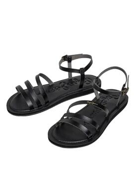 Sandalen Pepe Jeans Rio Sand schwarz für Damen
