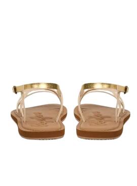 Sandalen Pepe Jeans Rio Sand in Gold für Damen