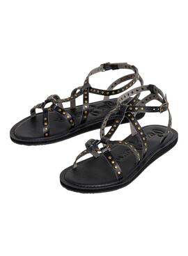 Sandalen Pepe Jeans Rio Studs Schwarz für Damen