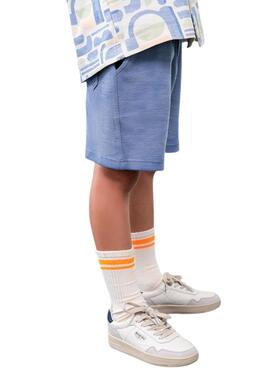 Bermuda-Mayoral in mittelblau für Jungen.