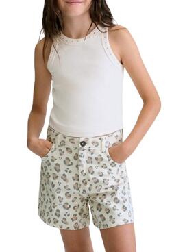 Bermudas Mayoral Tierdruck beige für Mädchen