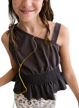 Mayoral Animal Print Set in Schwarz und Weiß für Mädchen.