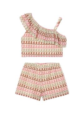 Set Mayoral mit Fantasiemuster für Mädchen