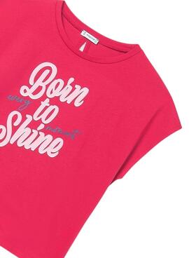 T-shirt Mayoral Shine in pink for girls
