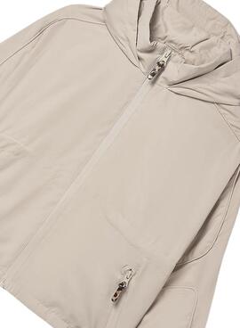 Jacke Mayoral Windbreaker in Beige für Mädchen