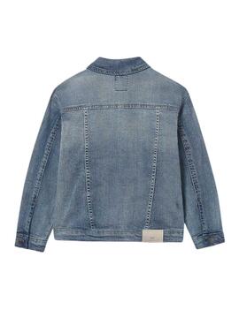 Kindermantel aus blauem Denim von Mayoral