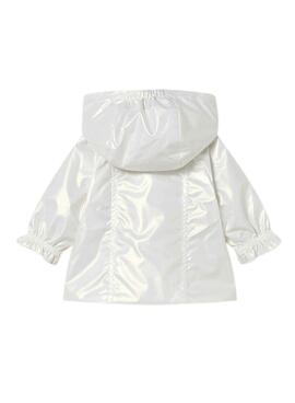 Windbreaker Mayoral umkehrbar weiß für Neugeborene