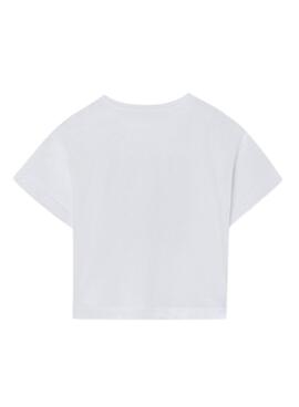 T-shirt Mayoral Life is Good gelb für Mädchen