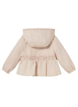 Windbreaker Mayoral beige für Mädchen.