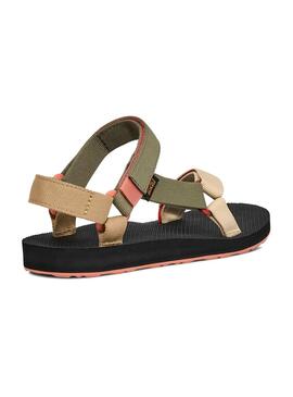 Sandalen Teva Universal in Olivgrün für Damen.