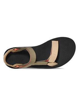 Sandalen Teva Universal in Olivgrün für Damen.
