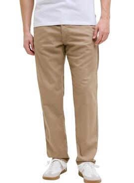 Hose Jack and Jones Kane Bindi beige für Herren.