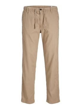 Hose Jack and Jones Kane Bindi beige für Herren.