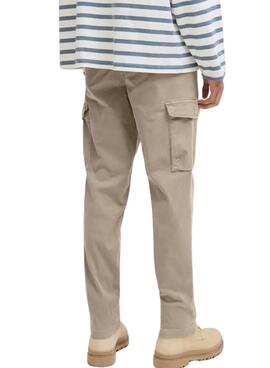 Hose Jack and Jones Stace Arthur beige für Herren