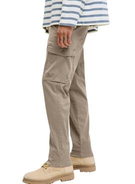 Hose Jack and Jones Stace Arthur beige für Herren