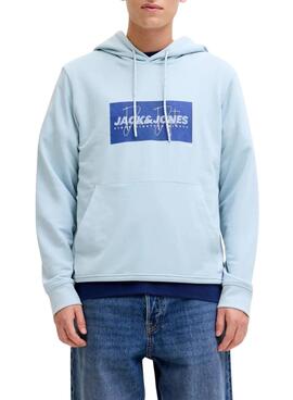 Sweatshirt Jack and Jones Cole blau für Herren
