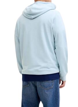 Sweatshirt Jack and Jones Cole blau für Herren