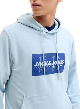Sweatshirt Jack and Jones Cole blau für Herren