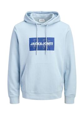 Sweatshirt Jack and Jones Cole blau für Herren