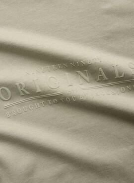 T-Shirt Jack and Jones Catskills in Grün für Herren