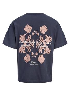 T-shirt Jack and Jones Ontauk Marine für Jungen