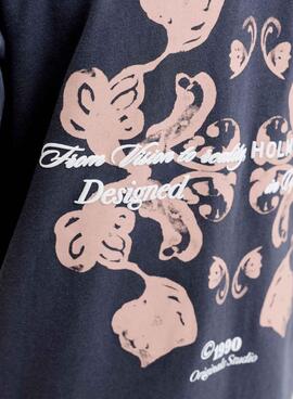 T-shirt Jack and Jones Ontauk Marine für Jungen