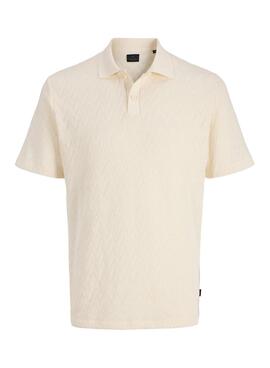 Polo Jack and Jones Blatrenton beige für Herren