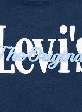 T-shirt Levis Classic And Clean blau für Jungen.