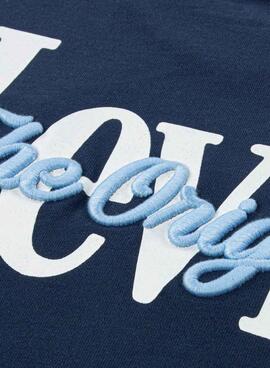 T-shirt Levis Classic And Clean blau für Jungen.