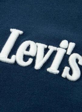 T-shirt Levis Classic And Clean blau für Jungen.