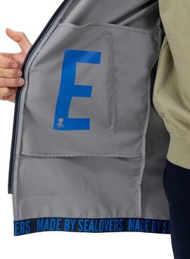 Wasserdichter Parka El Pulpo in Beige für Herren