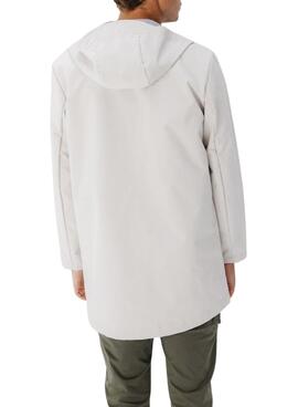 Wasserdichter Parka El Pulpo in Beige für Herren