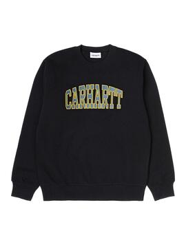 Sweatshirt Carhartt University Black Herren