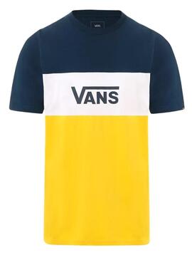 T-Shirt Vans Retro Active Gelb Herren