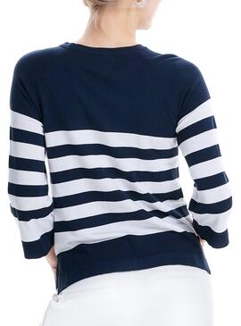 Pullover Only Mila Stripe Blaue 