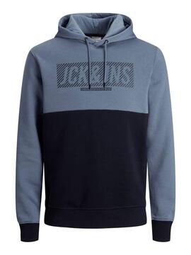 Sweatshirt Jack and Jones Milla Blau Herren