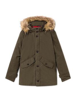 Parka Hackett Arctic Grün Junge