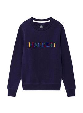 Sweatshirt Hackett Multi Blue Junge