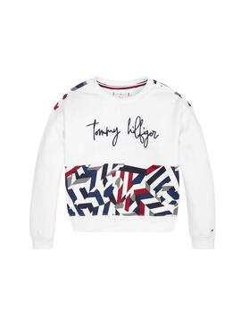 Sweatshirt Tommy Hilfiger American Weiß 