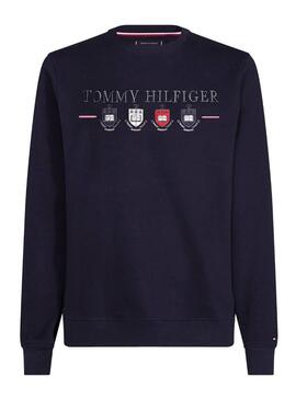 Sweatshirt Tommy Hilfiger Multi Wappen Matino Herr