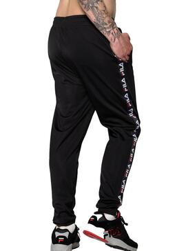 Hose Fila Tape Schwarz Für Herren