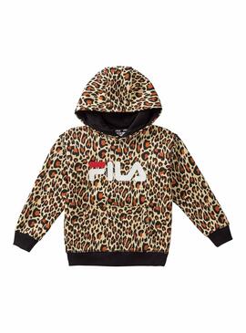 Sweatshirt Fila Classic OP Leopard Mädchen