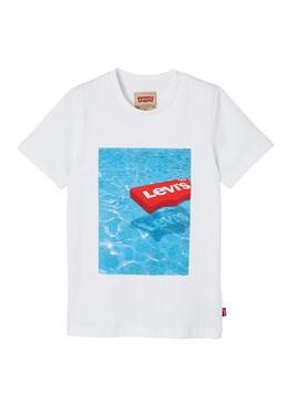 T-Shirt Levis Longtee Weiße für Junge