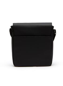 Schwarze Lacoste Flap Bag