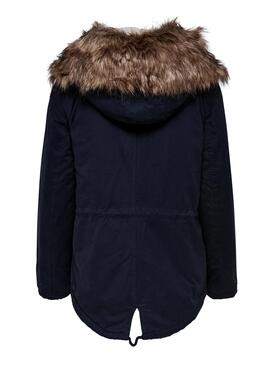 Parka Only Lena Blau 
