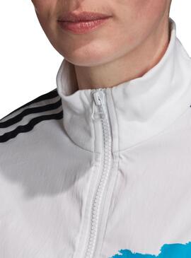 Sweatshirt Adidas Fiorucci Weiß Damen