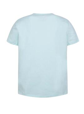 T-Shirt Pepe Jeans Art Blau Junge