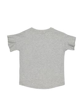 T-Shirt Name It Tinja Grau für Mädchen