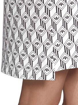 Adidas Geometric Dress Weiß für Damen